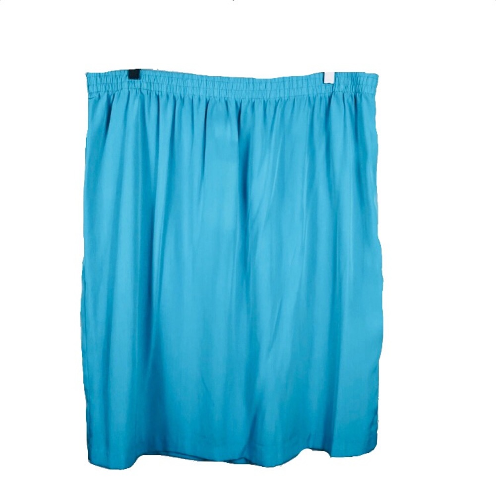 S.G. Sport Slinky Teal Skirt Sz 2X